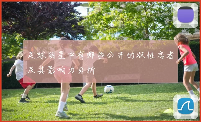 足球明星中有哪些公开的双性恋者及其影响力分析